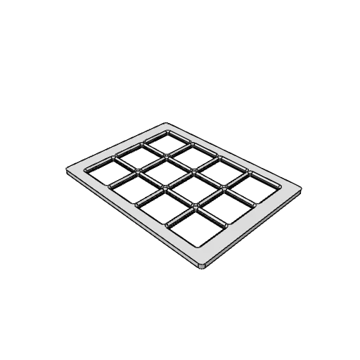 Gridfinity baseplate